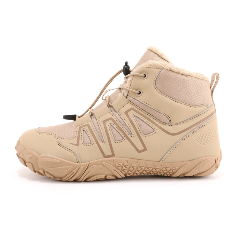 SafariTrek | Hoge Barefoot Laarzen | Warm, Waterafstotend & Comfortabel