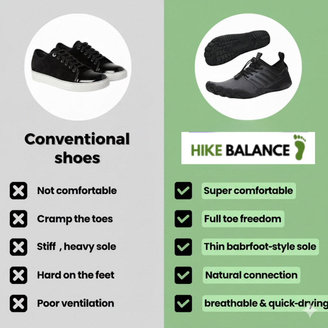 Comfort Hike™ Terrain Barefoot Shoes