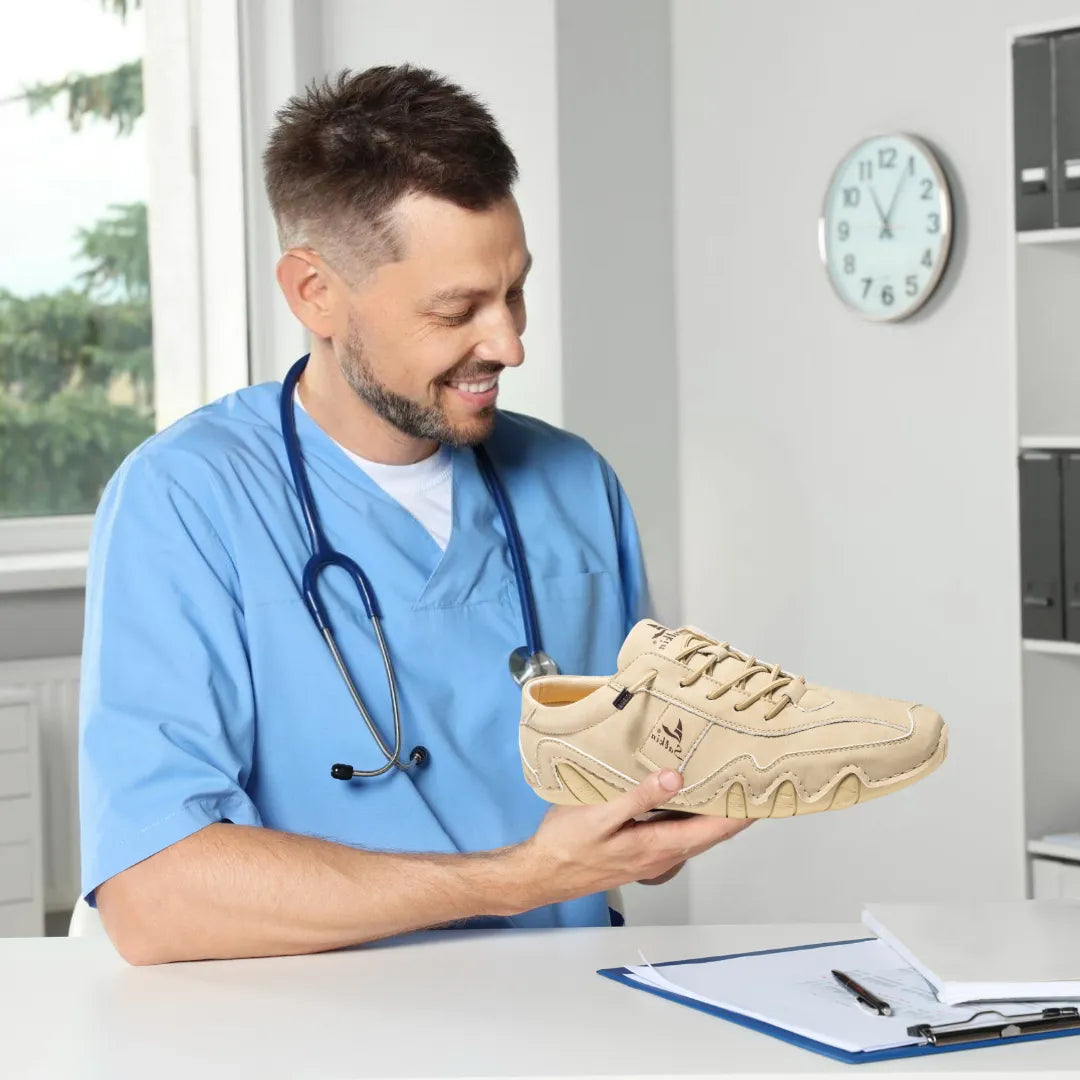 ALPACA barefoot schoenen laag model - leren, waterdicht, ademend en ergonomisch