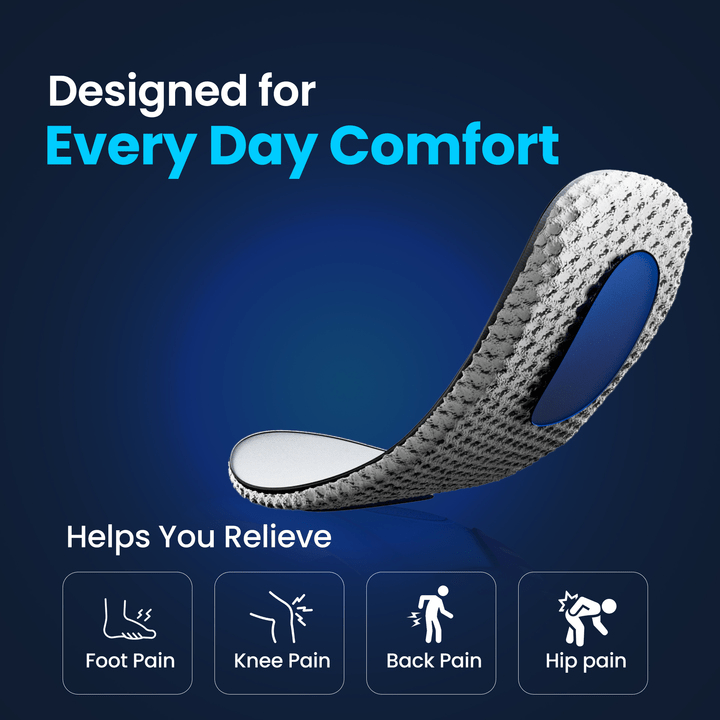 Comfort Hike Arch Support – Gel Orthopedic Insoles