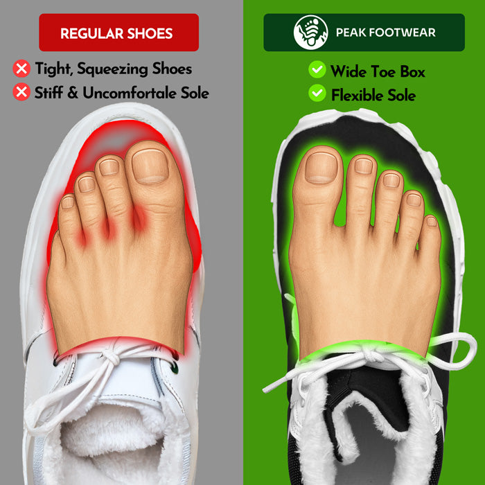 PF Cryon - Non-slip & waterproof winter barefoot shoe (Unisex)