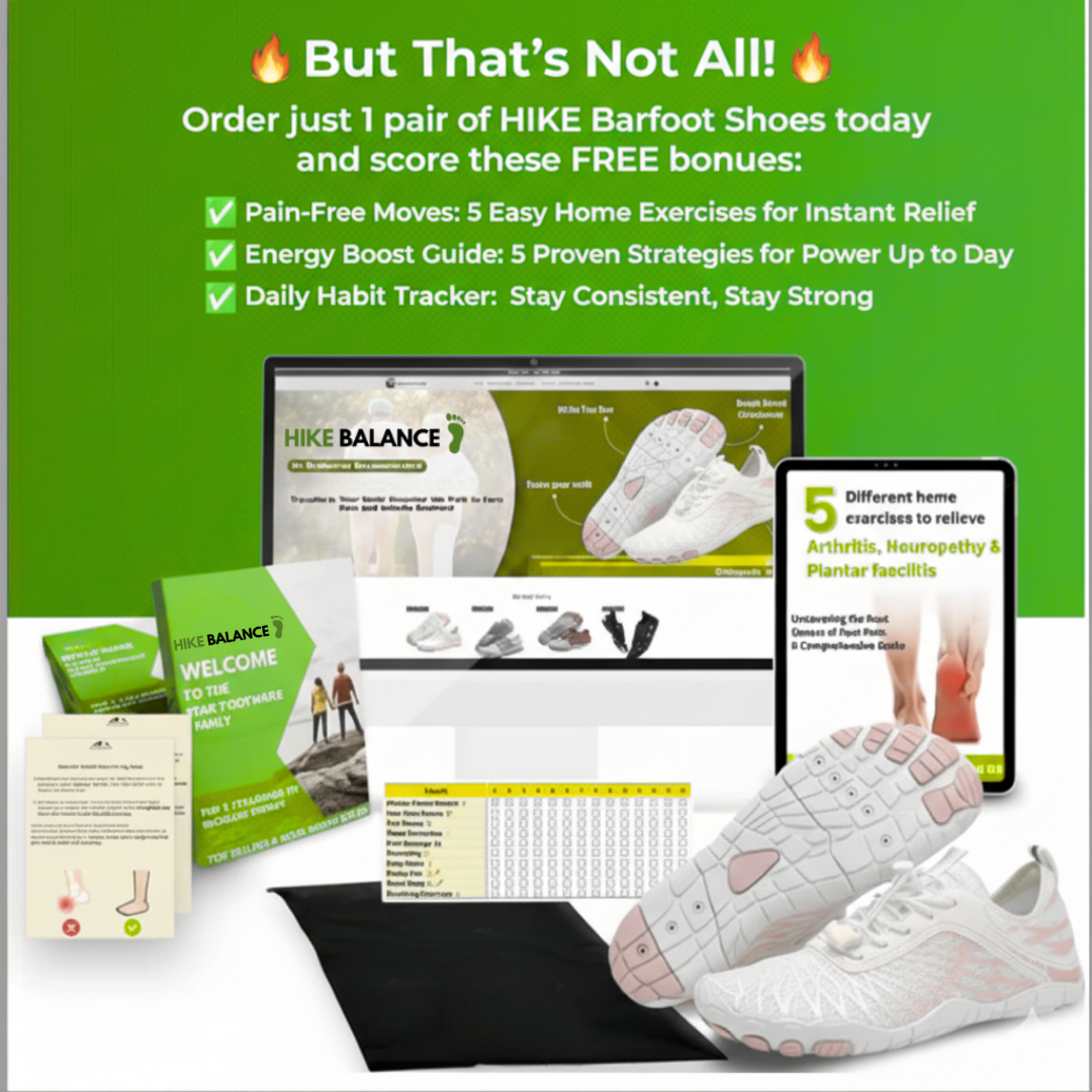 Hike Balance NOVA - Healthy & non-slip barefoot shoes (Unisex)