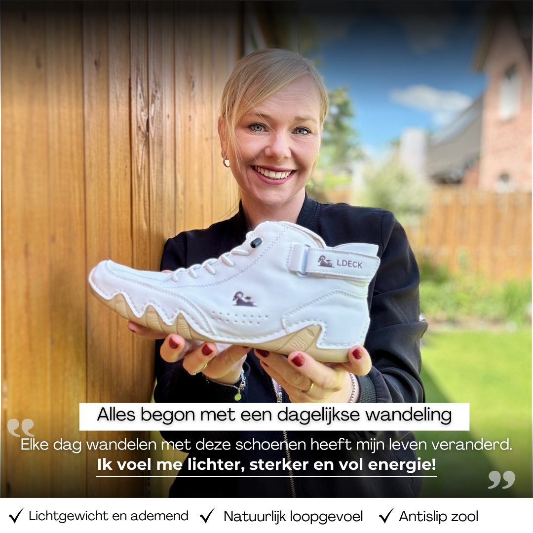 ALPACA - ergonomische, waterdichte & pijnverlichtende barefoot schoenen