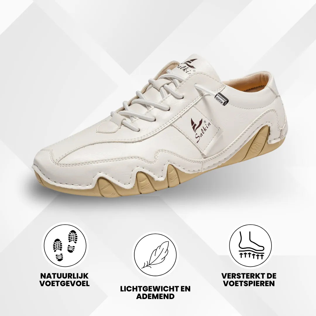 ALPACA barefoot schoenen laag model - leren, waterdicht, ademend en ergonomisch