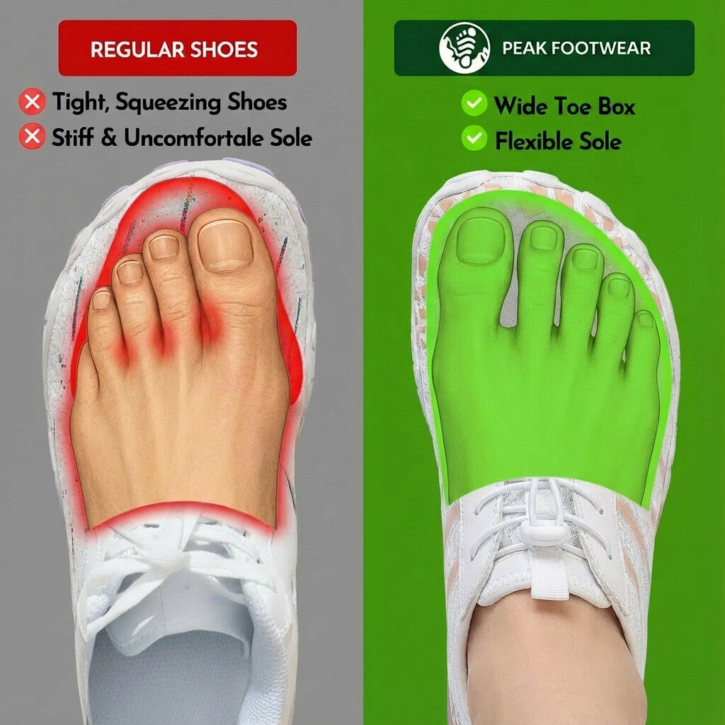 Comfort Hike Storm – Wide Toe Box Barefoot Boots (Unisex) (BOGO)