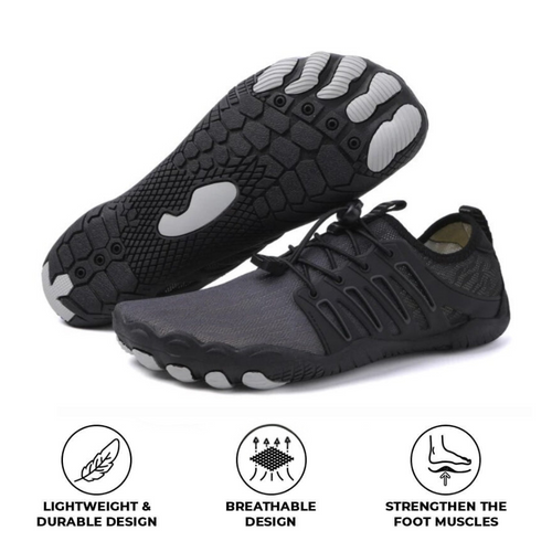 Comfort Hike GripMax – Traction & Stability Barefoot Shoes (Unisex)