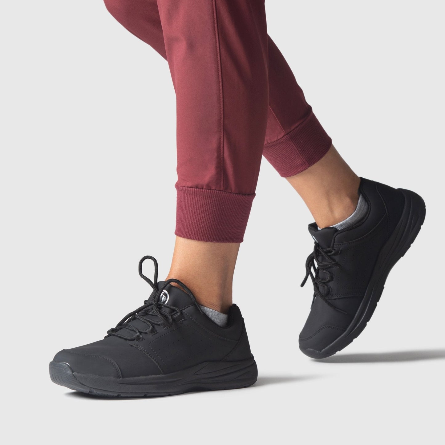 Comfort Hike Glide – Cushion Walking Shoes (Black)